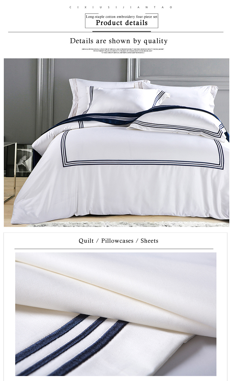 Durable Deluxe White Bedspread Queen