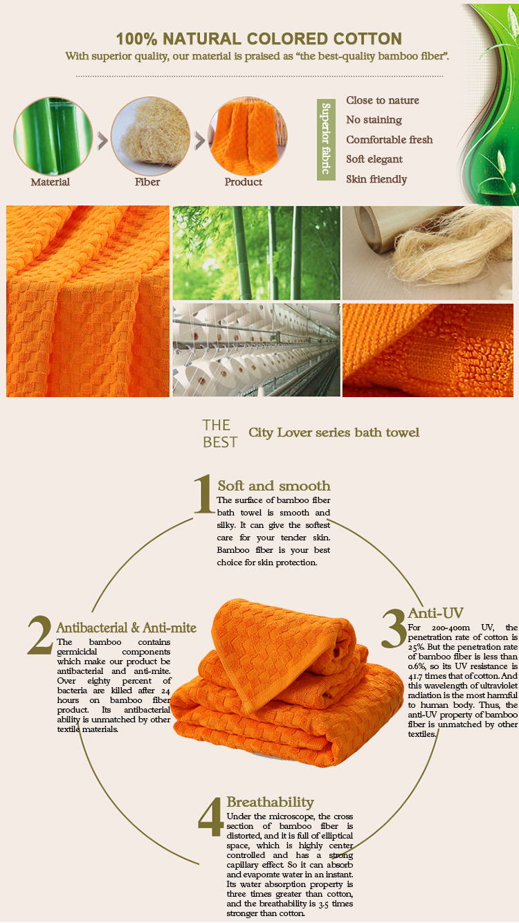 OEM Spa Orange Hand Towels