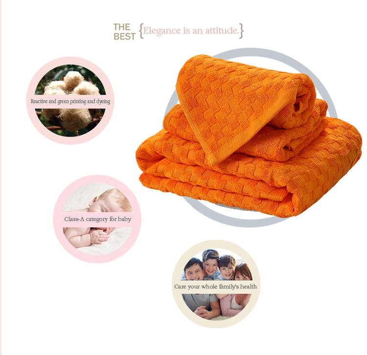 OEM Spa Orange Hand Towels