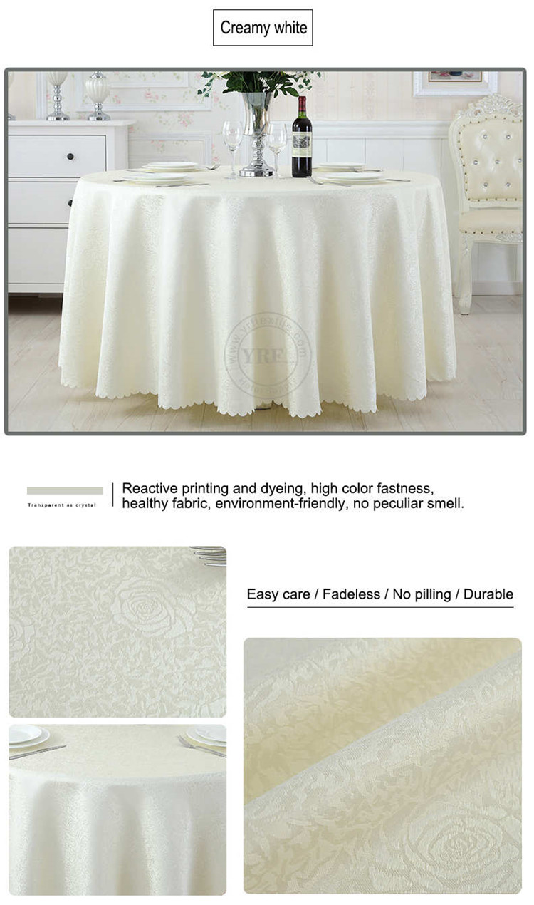 White Rose Table Cloths