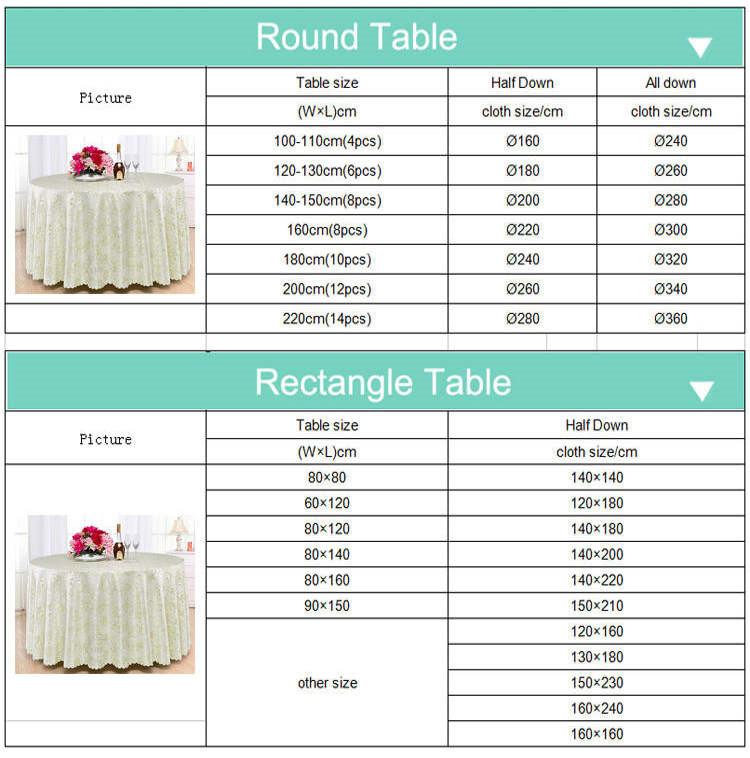 Pink Rosette Table Cloth
