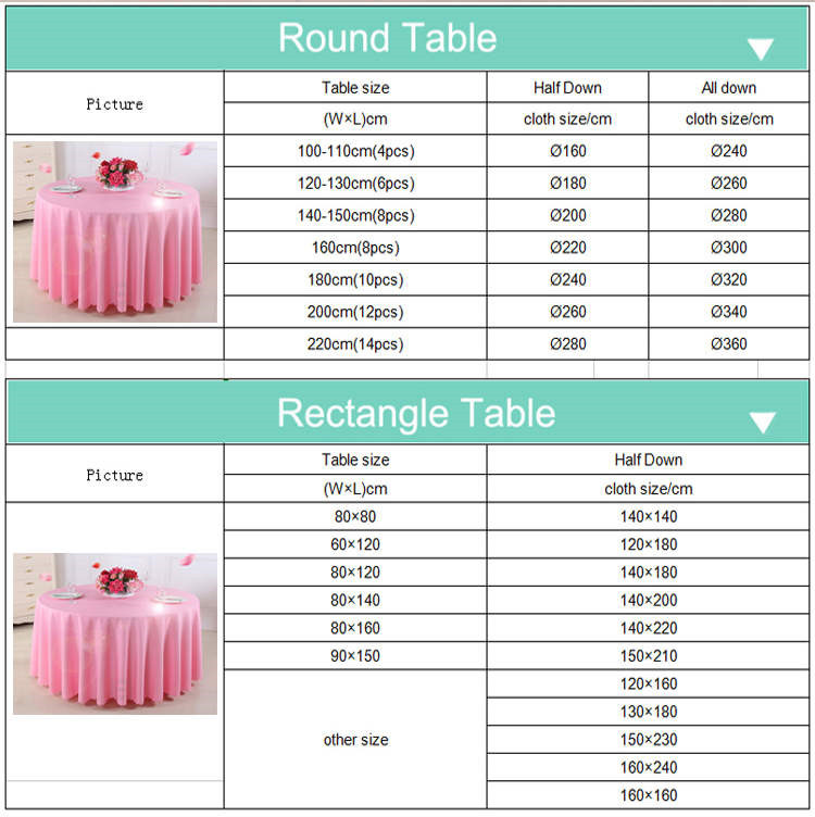 Table Cloths For Round Tables