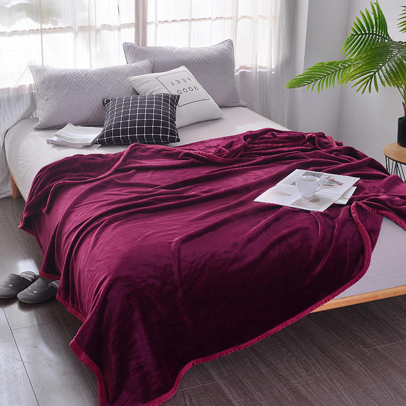 Coral Blanket For Hotel Lightweight