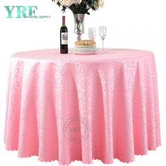 Nappe Rose Rond Pour Mariage