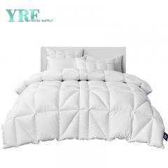 Couette hôtel en duvet d'oie 100 % coton