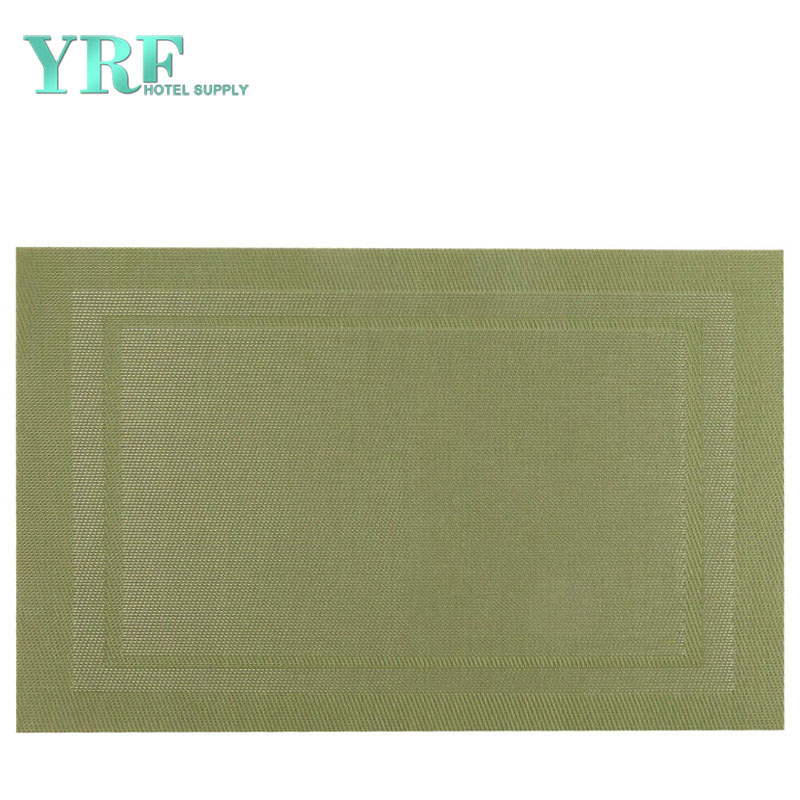 Banquet green Placemats Vinyl