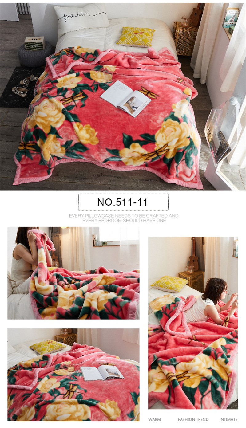 100% Polyester Lightweight Polyester Blanket