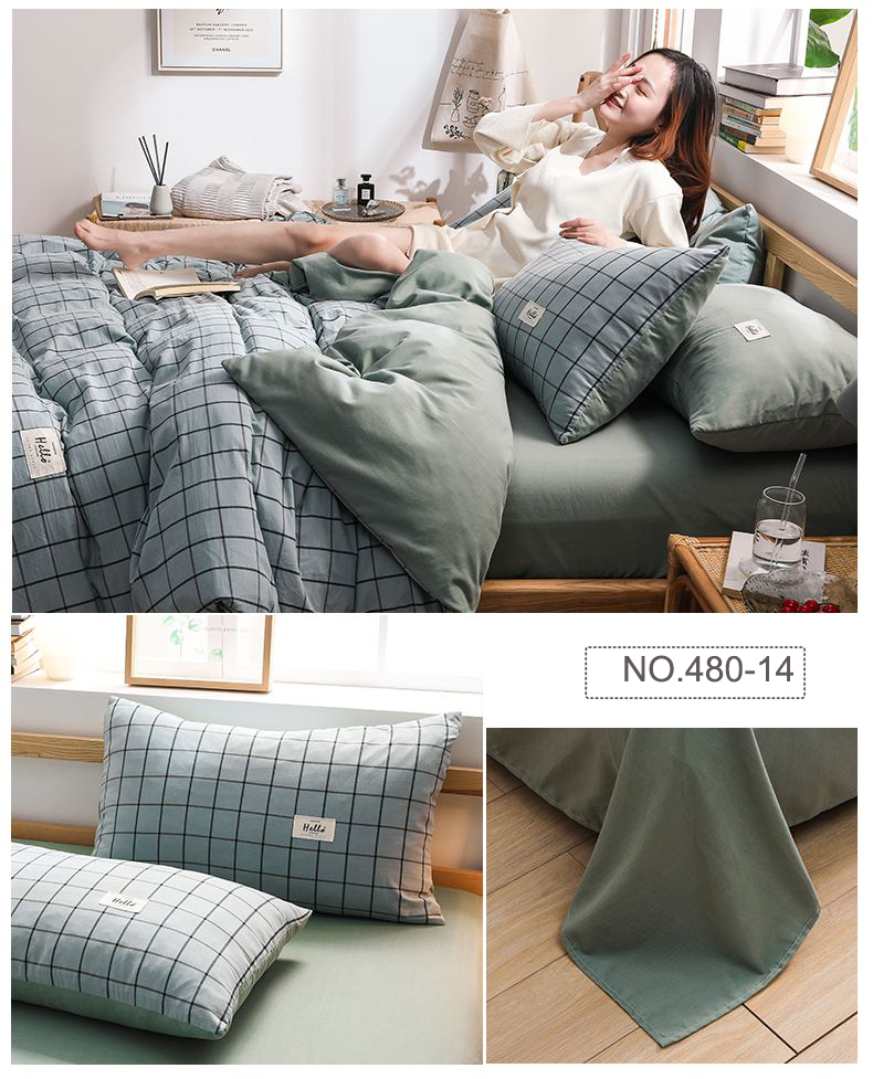 Soft Bed Sheet Simple Style