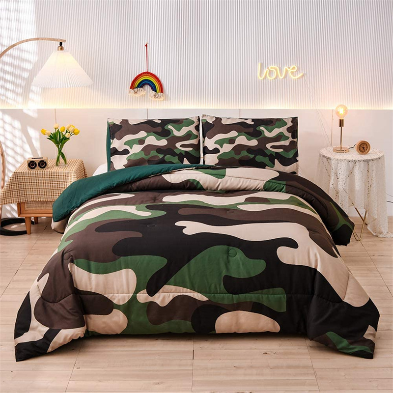 Soldiers Camouflage Comforter Set Soldiers Camouflage Comforter Set