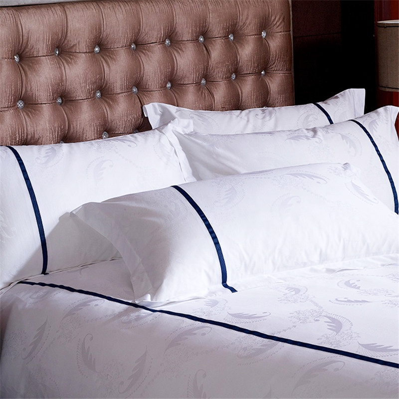 White 600 Ct Pure Cotton Hotel Bedding Set