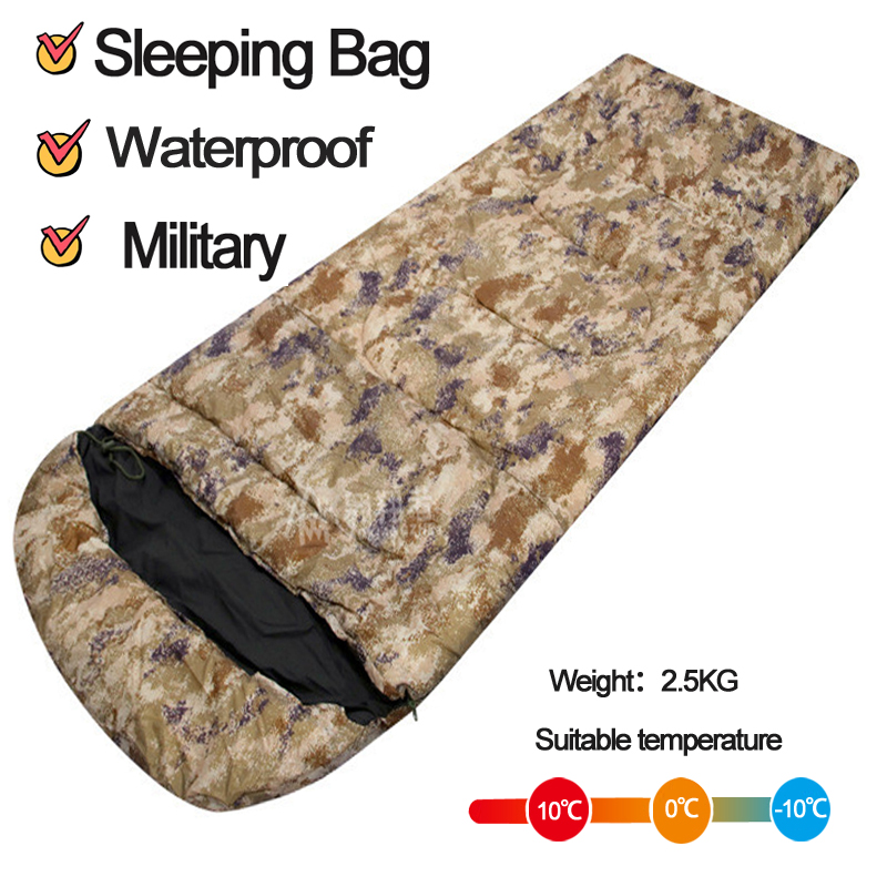 Cold Weather 3 Season Cotton Flannel Envelope Sleeping Bag