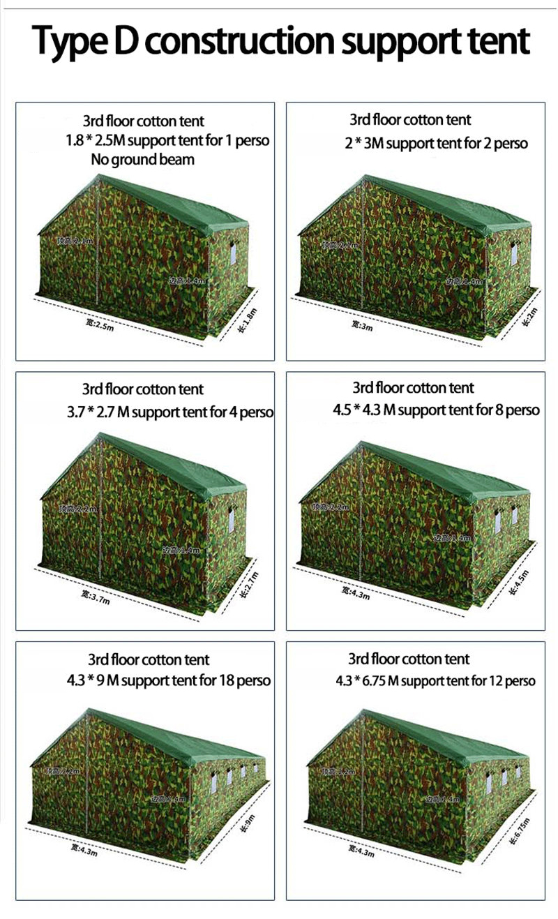 Canvas 4 Seasons Canvas Tent