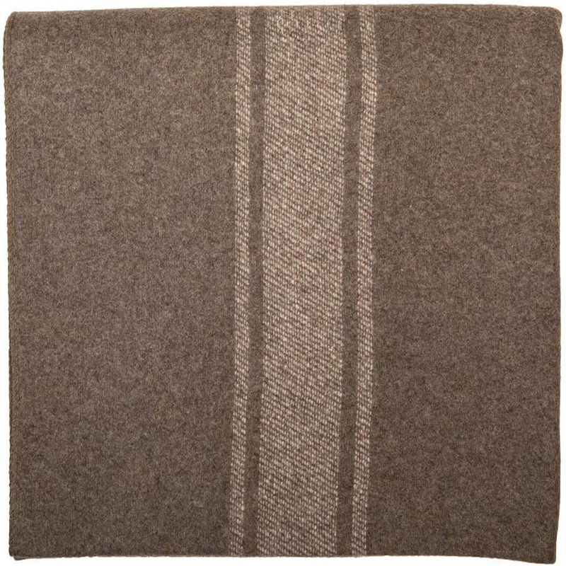Disaster-resistant lightweight wool blanket