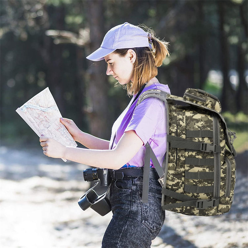 Relief nylon material backpack Relief nylon material backpack