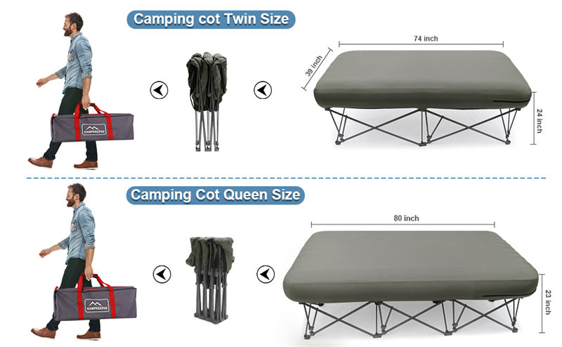 Aerospace Aluminum Alloy Disaster Relief Bed