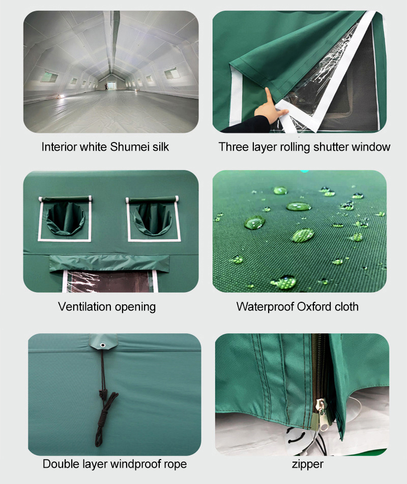 50KPA airtight inflatable tent