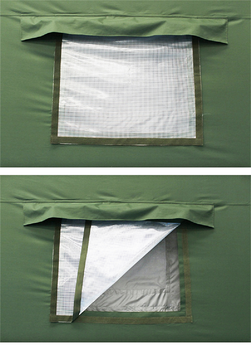 Green tent 9x6x3m 3㎡ vent flood Reserve use