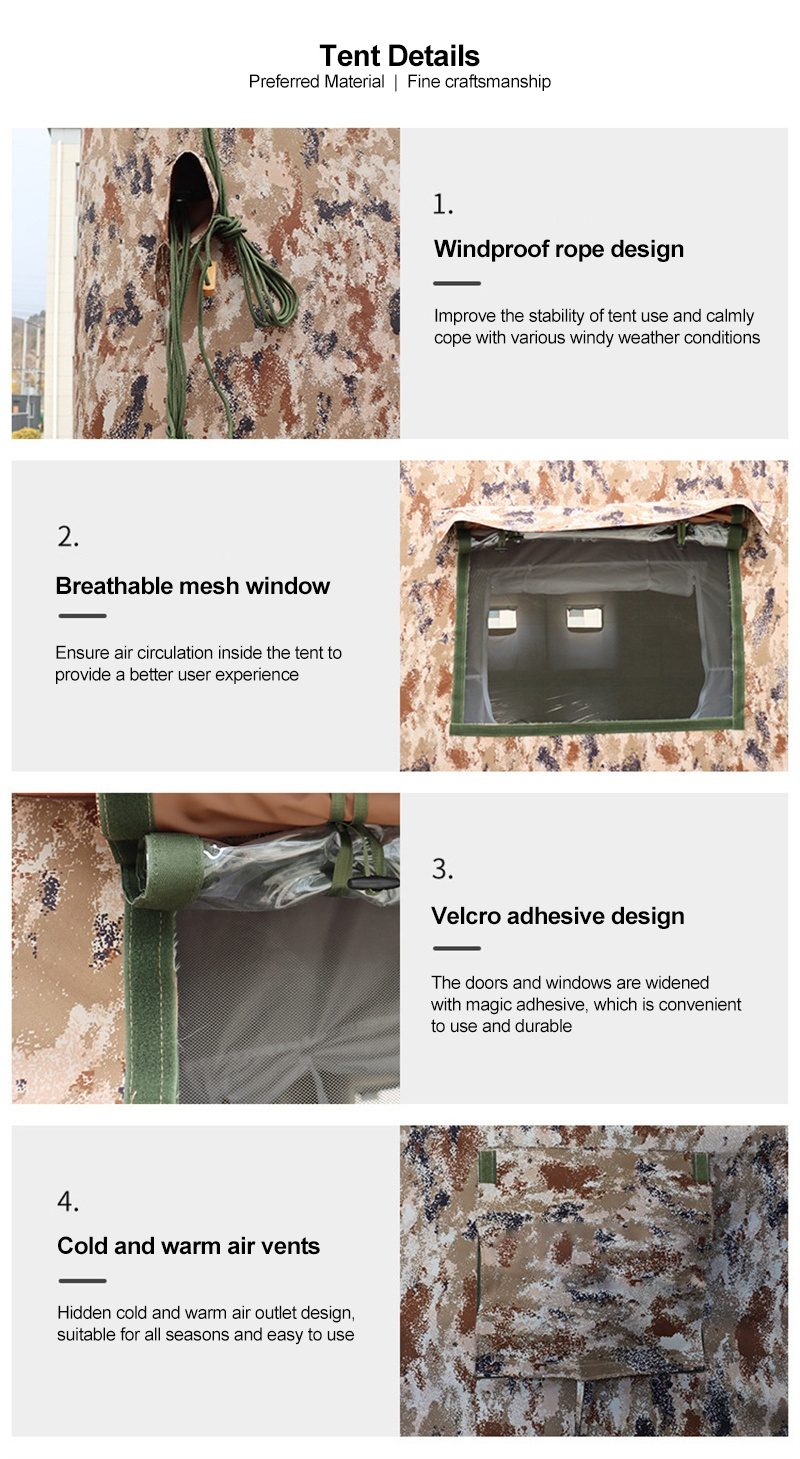 Military Standard Air Column Tent