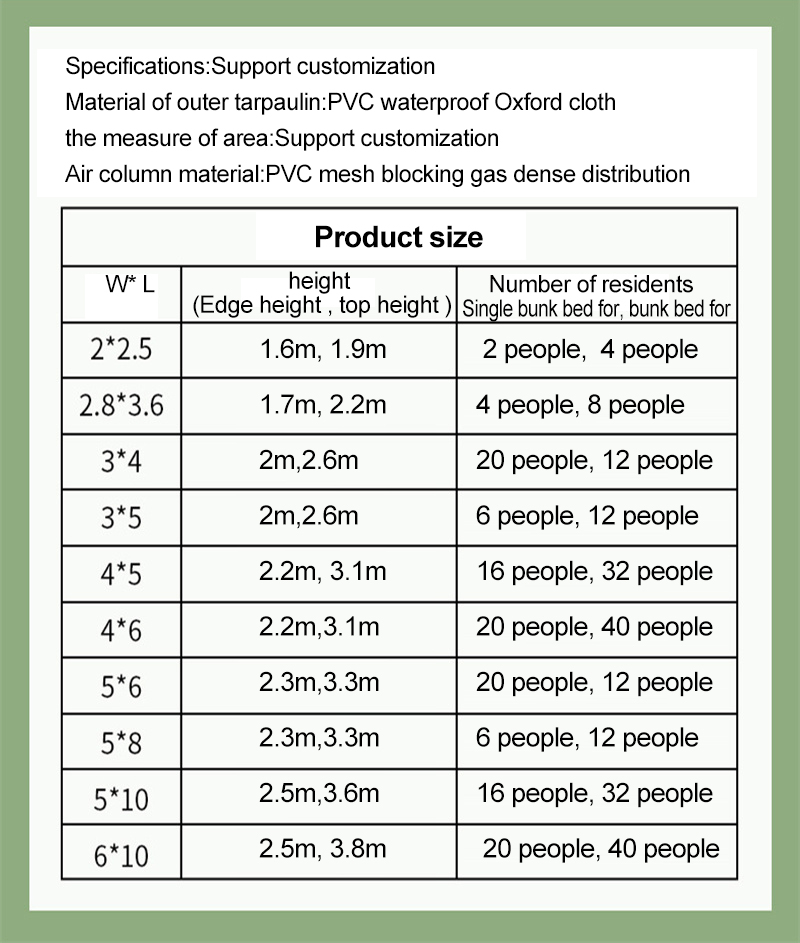 Military Large Space Tent