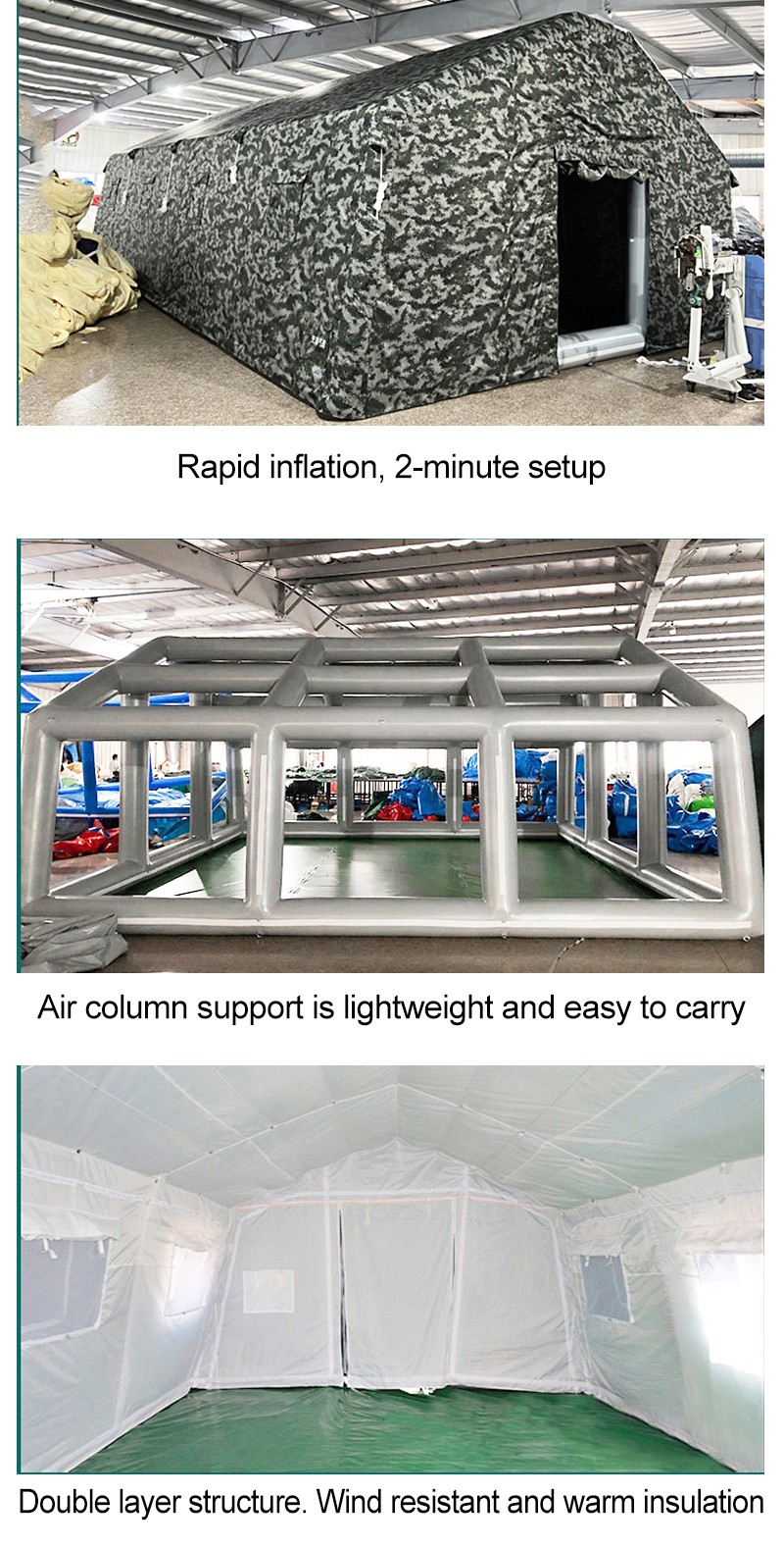Multi-Person Emergency Rescue Tent