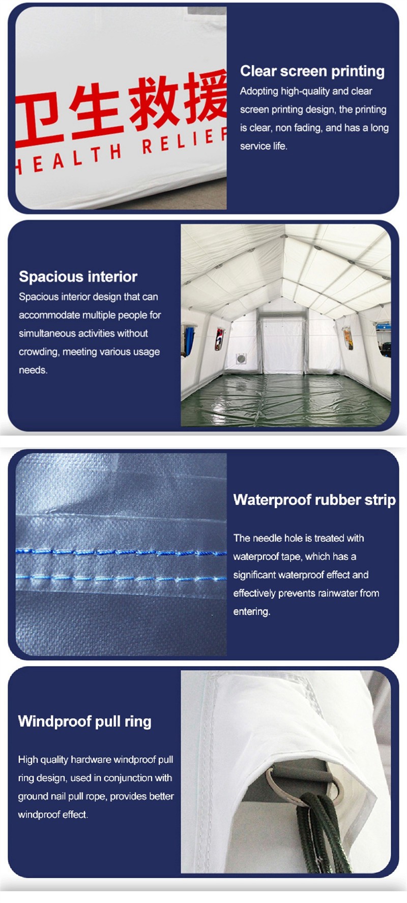 Temporary Medical Isolation Tent
