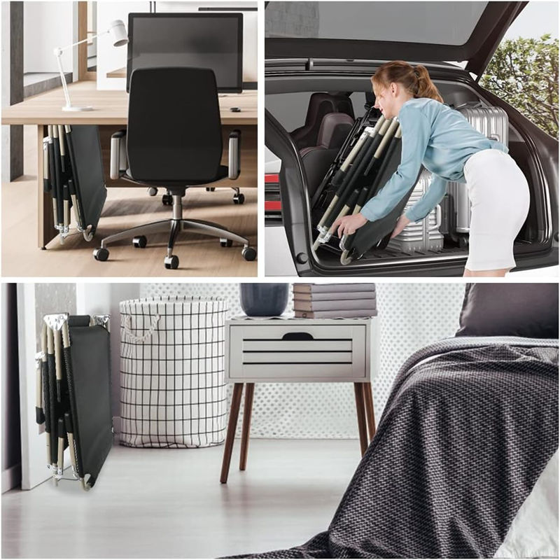 Multi-Terrain Adaptable Military Folding Bed