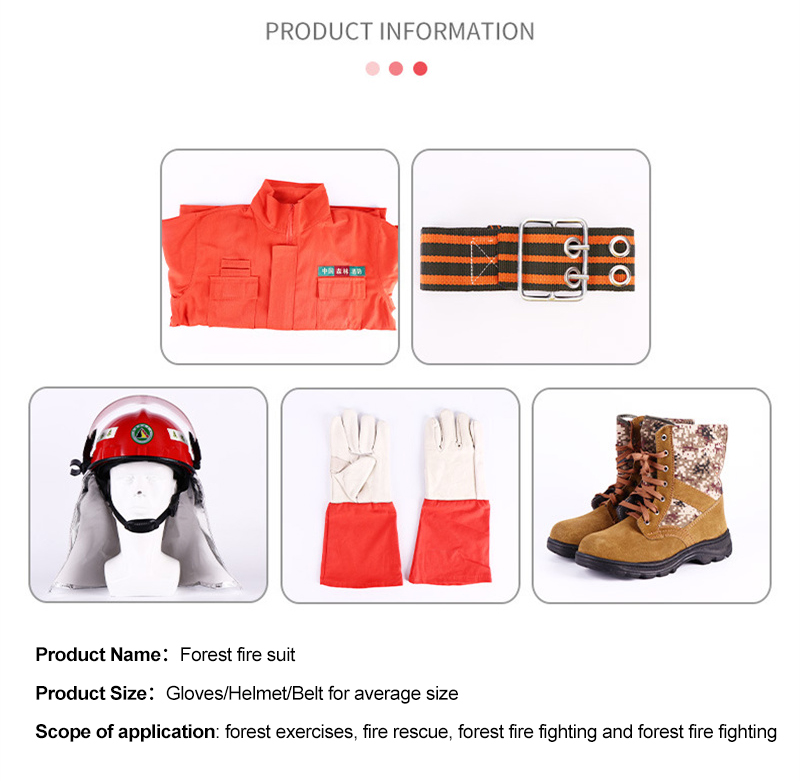 Professional Rescue Helmet Forest Firefighter