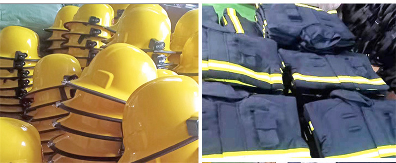 Heat-Resistant Firefighting Helmet Forest Rescue