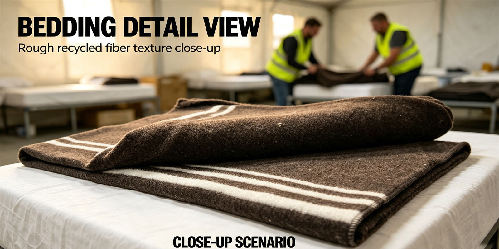 YRF Textile blankets shown in a practical supply setting supporting issue, use and operational planning decisions for institutional buyers for the manage destination-specific claims and distribution needs section.