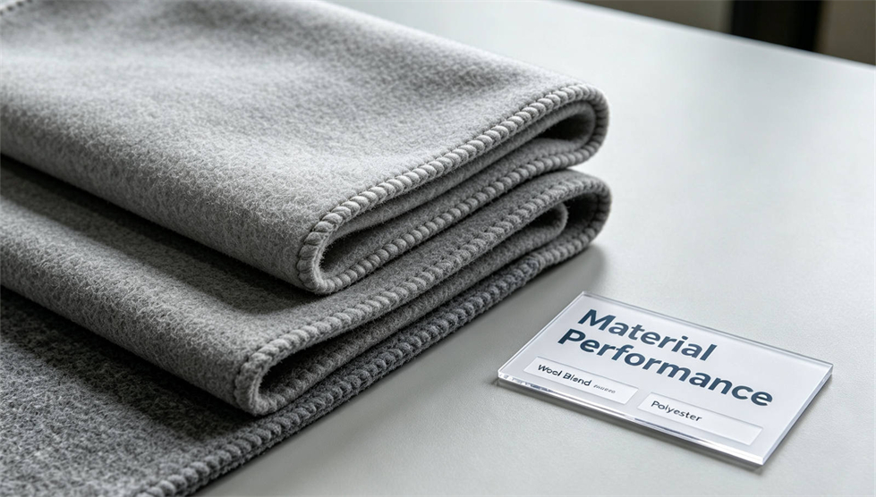 Emergency blanket product detail showing solid color mixed color for institutional procurement review