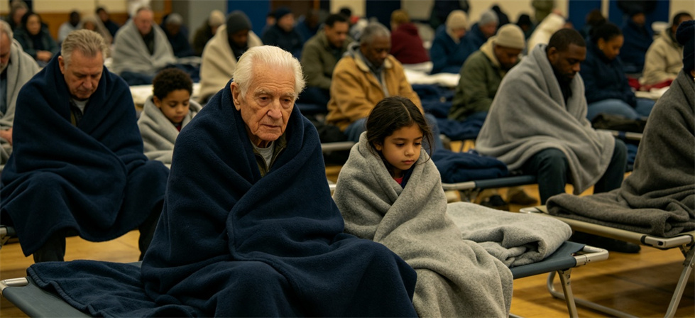 Community shelter blankets people for institutional blanket procurement, inspection and supply planning