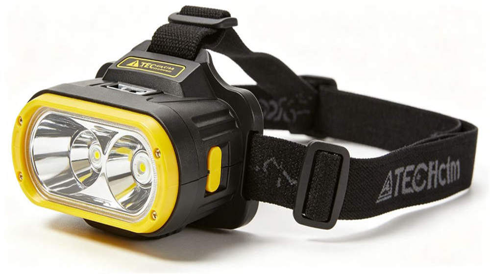 Intrinsically safe headlamp ATEX certified explosion-proof for oil and gas zones