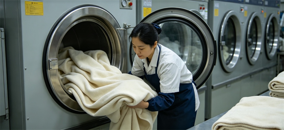 Blanket industrial wash for institutional blanket procurement, inspection and supply planning