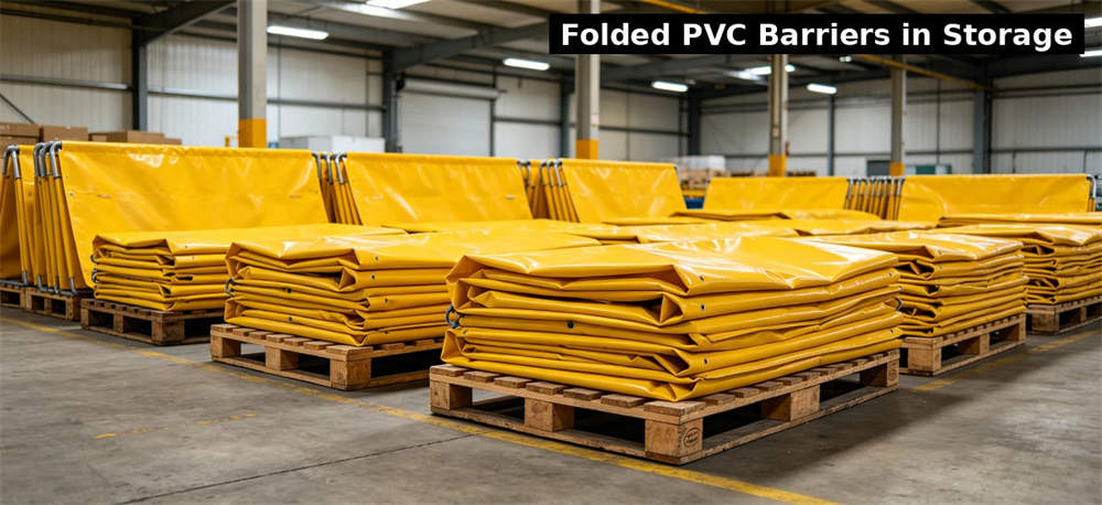 Pvc barrier warehouse for institutional procurement, inspection and supply planning