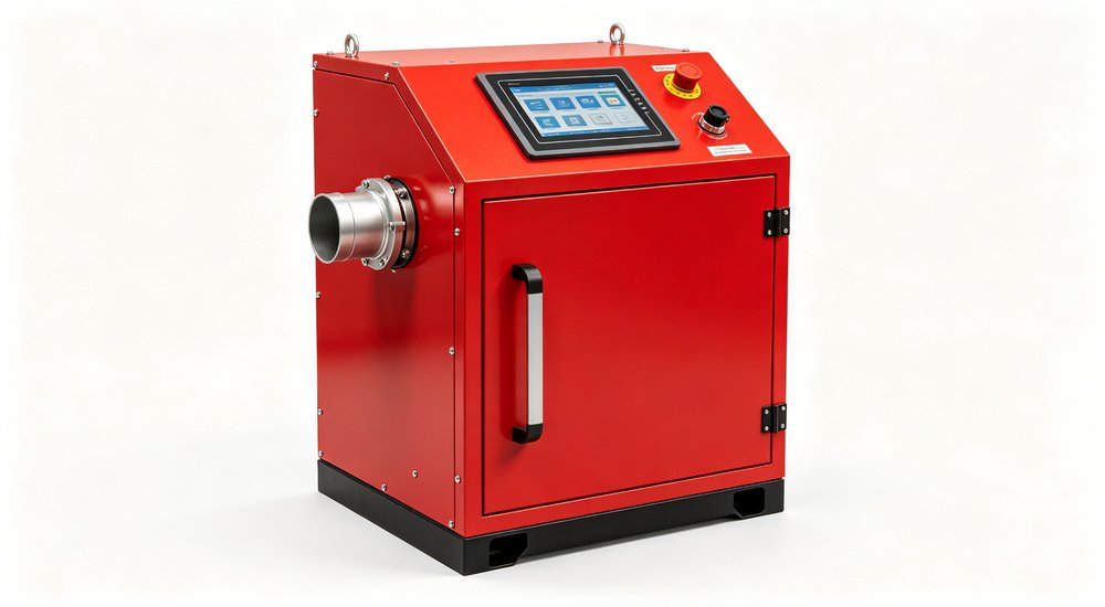 Touch control panel for decontamination system, simple control interface, product shot decontamination shower system for hazmat emergency response red and white inflatable emergency tent for disaster relief operations