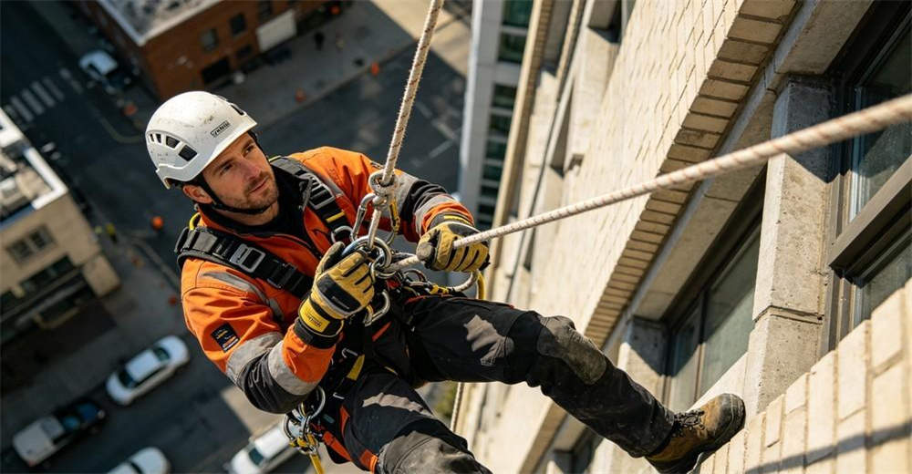 High angle rescue gloves rope access safety climbing work safety gloves wholesale bulk supplier China