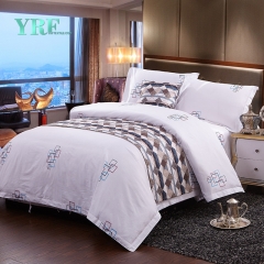 linge de lit double en coton doux