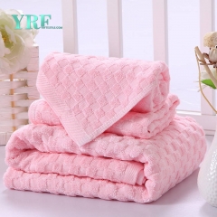 drap de bain rose adulte
