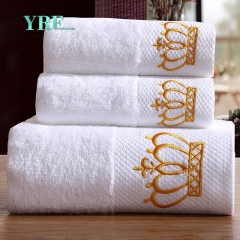 serviette de broderie surdimensionnée en coton