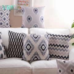 Housse de coussin en velours