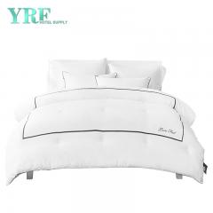 Couette en microfibre pour hôtel, boîte alternative blanche