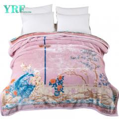 Couverture de luxe 2 épaisseurs en polaire corail