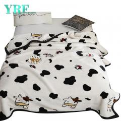 Couverture Raschel en polaire corail 2 épaisseurs de luxe