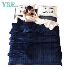 Couverture molletonnée moelleuse en sherpa