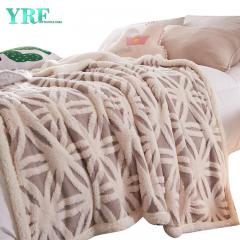 Couverture Sherpa Imprimée King Size