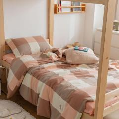 Drap de lit en lin pour dortoir de mine,