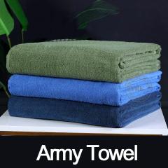 Serviette de toilette militaire irakienne vert olive