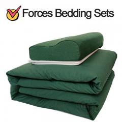 Housse de matelas verte des forces armées