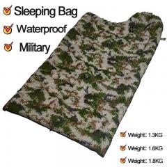 Sac de couchage de camping militaire en plein air