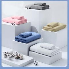 Serviette cadeau en coton imprimée pour hôtel